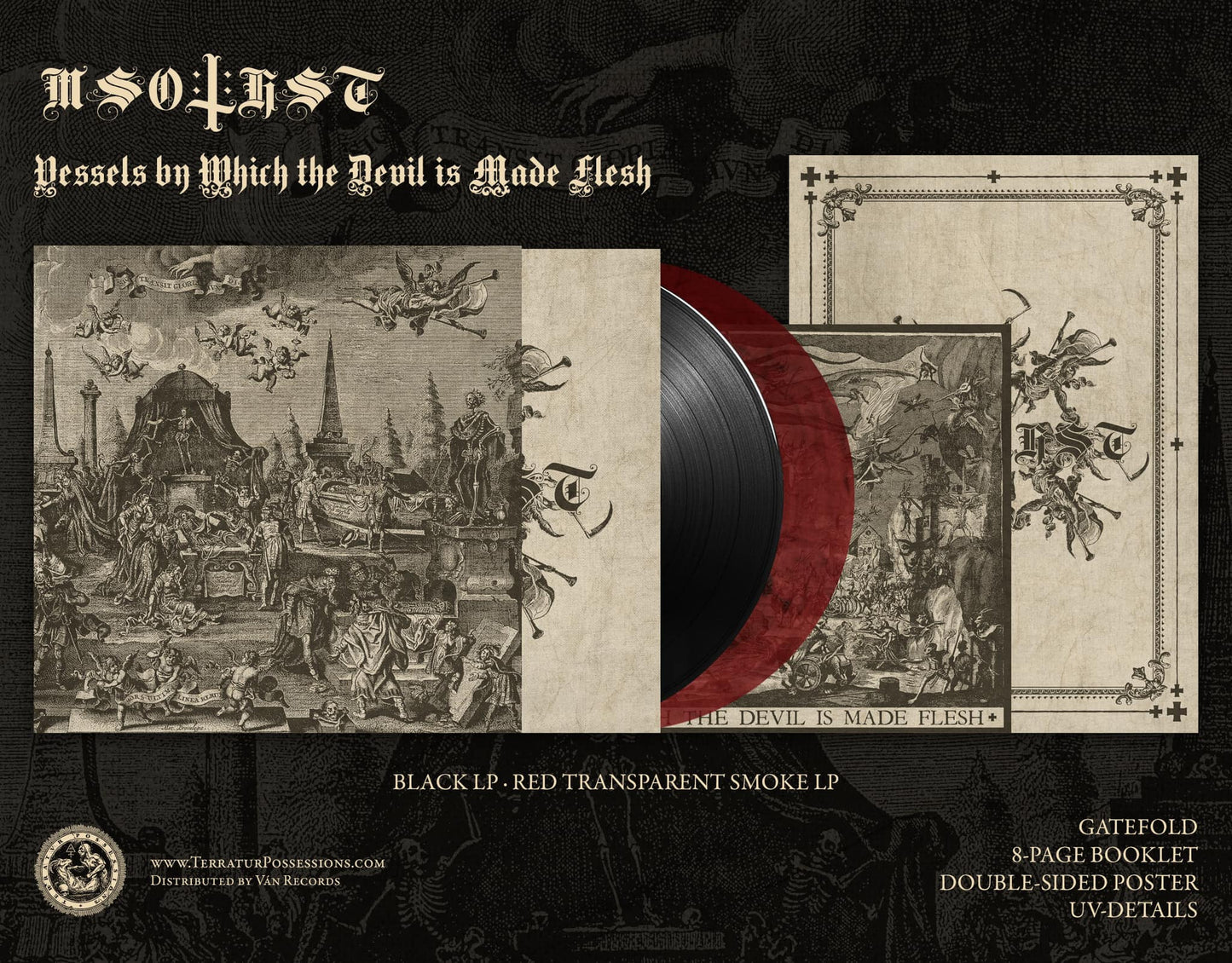 MISOTHEIST - Vessels by Which the Devil is Made Flesh LP
