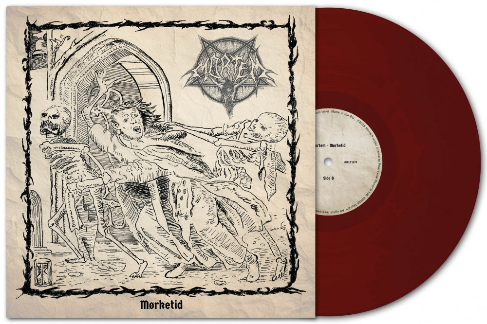 MORTEM - Mørketid LP OXBLOOD (PREORDER)