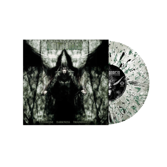 DIMMU BORGIR - Enthrone Darkness Triumphant LP (BLACK/GREEN/WHITE) (PREORDER)