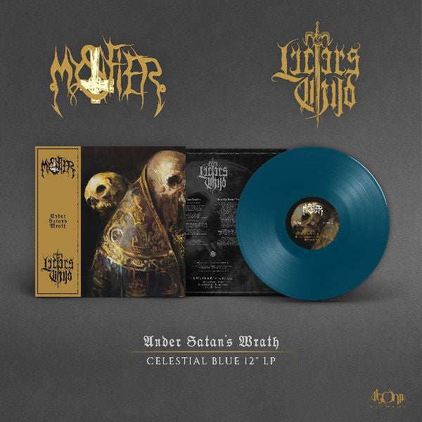 LUCIFER'S CHILD / MYSTIFIER - Under Satan's Wrath LP (BLUE)