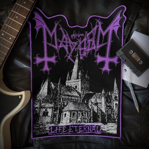 MAYHEM - Life Eternal BACKPATCH