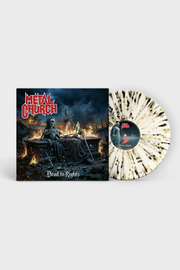 METAL CHURCH - Dead To Rights LP (SPLATTER) (PREORDER)