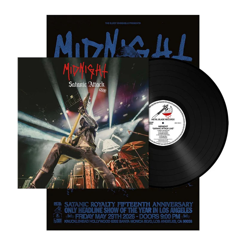 MIDNIGHT - Satanic Attack Live! LP (PREORDER)