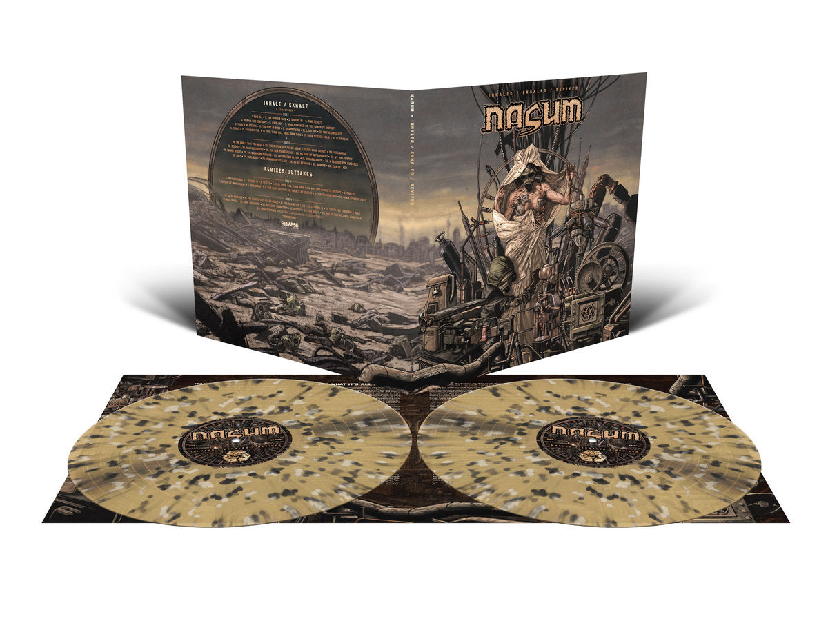 NASUM - Inhaled/Exhaled/Revived 2LP (SPLATTER)