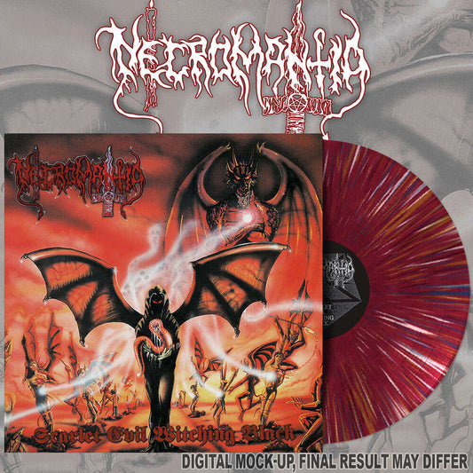 NECROMANTIA Scarlet Evil Witching Black LP (CHERRY) (PREORDER)