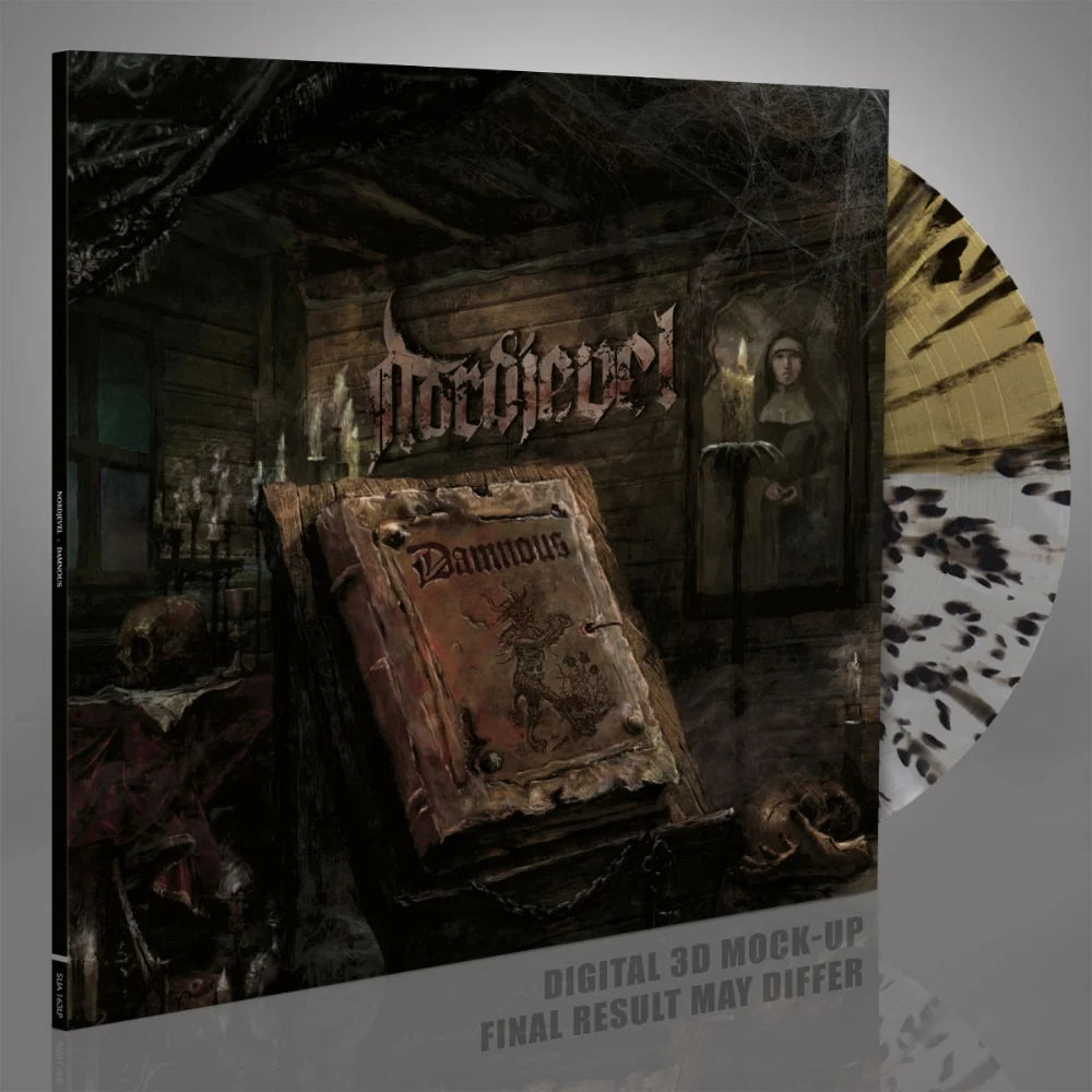NORDJEVEL - Damnous LP (SPLATTER) (PREORDER)