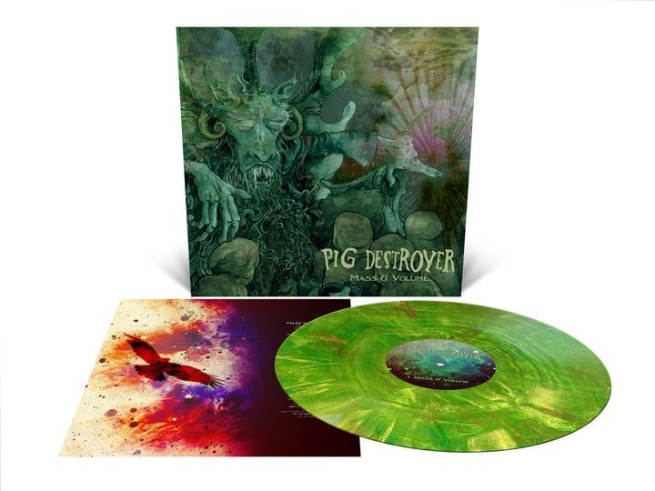 PIG DESTROYER - Mass & Volume LP (MARBLE)