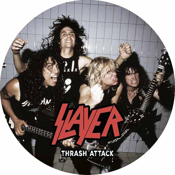 SLAYER - Thrash Attack PICTURE DISC 7''EP (PREORDER)