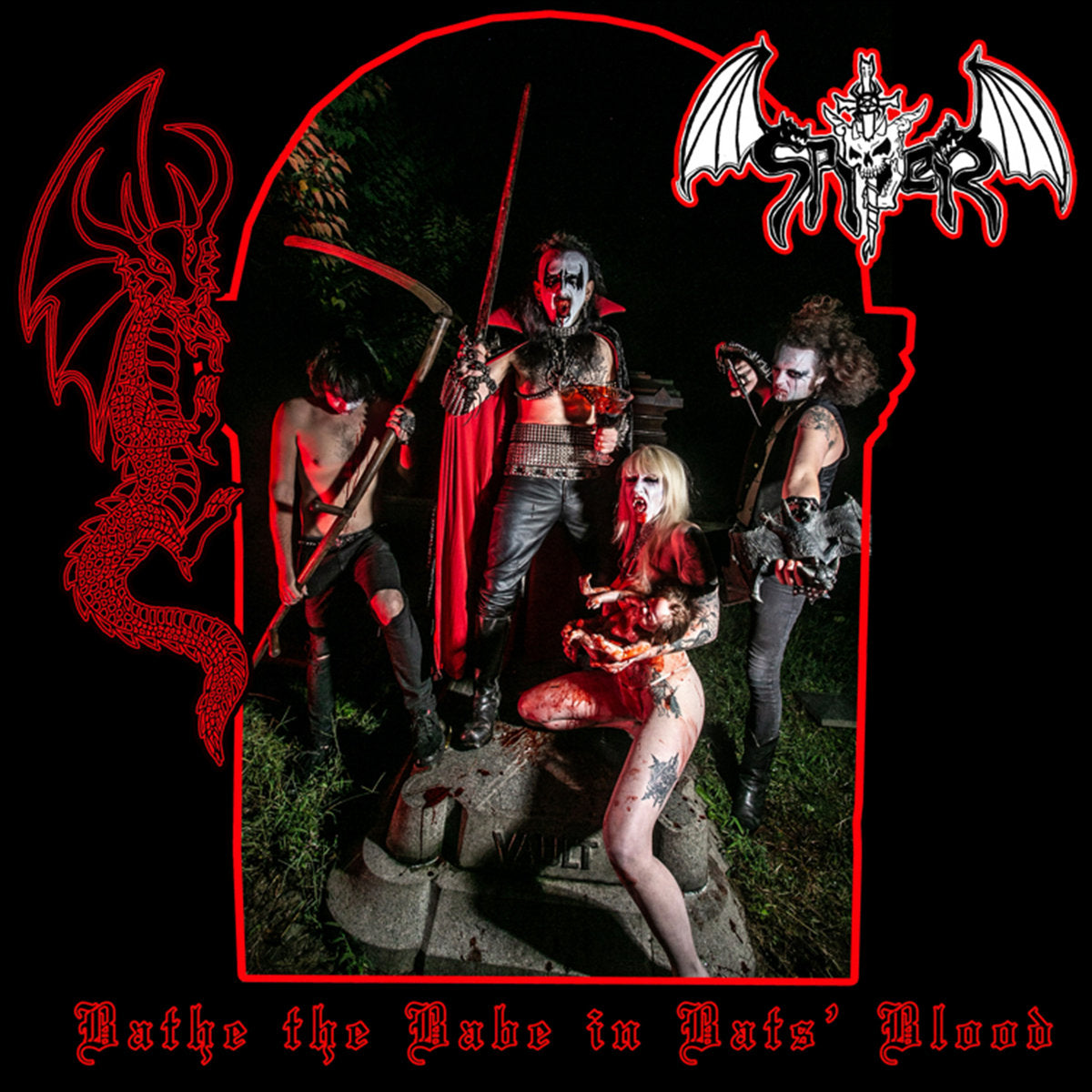 SPITER - Bathe The Babe In Bats' Blood LP