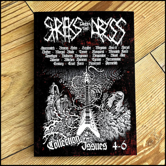 SHRIEKS FROM THE ABYSS Collection 2: Issues 4, 5 & 6 fanzine BOOK
