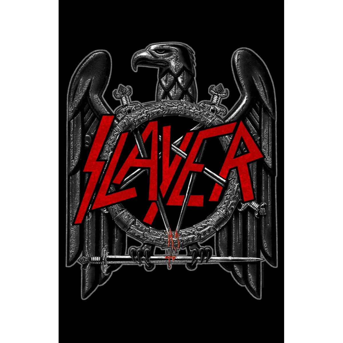 SLAYER - Black Eagle TEXTILE POSTER