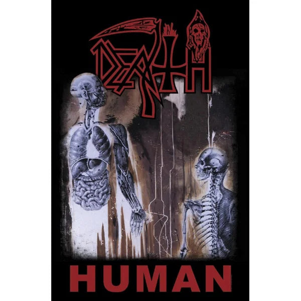 DEATH - Human TEXTILE POSTER