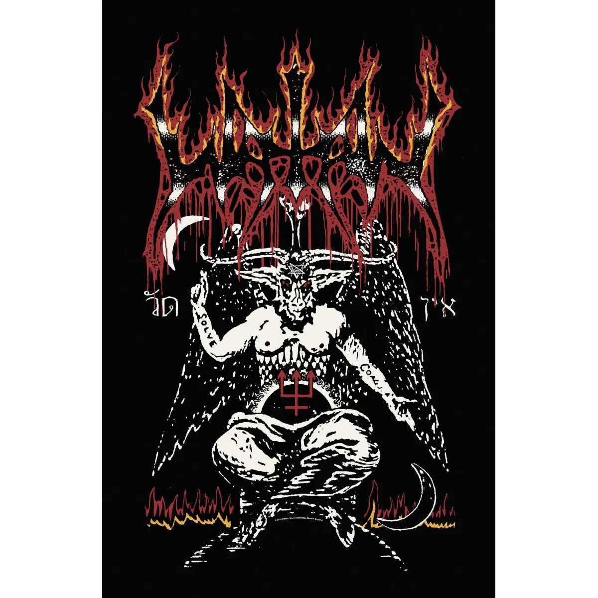 WATAIN - Baphomet TEXTILE POSTER