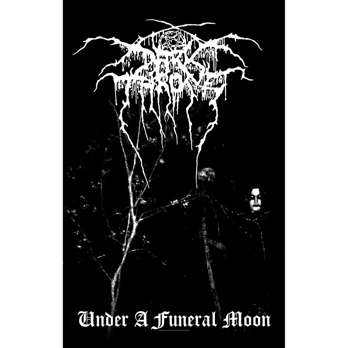 DARKTHRONE - Under A Funeral Moon TEXTILE POSTER