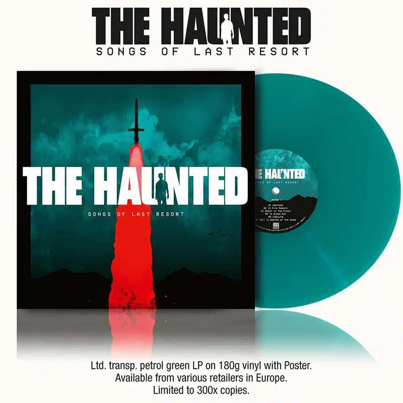 THE HAUNTED - Songs Of Last Resort LP (GREEN) (PREORDER)