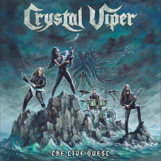 CRYSTAL VIPER - The Live Quest LP (MARBLE)