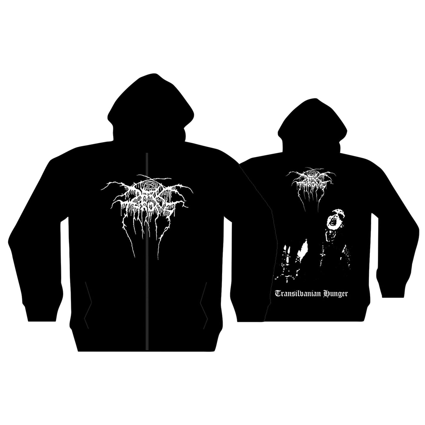 DARKTHRONE - Transilvanian Hunger HOODED SWEATSHIRT WITH ZIP