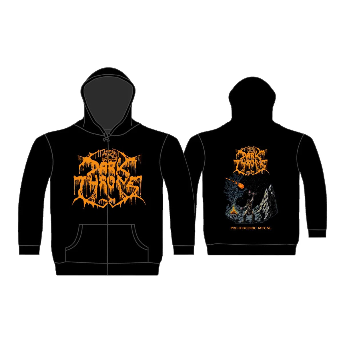DARKTHRONE - Pre-Historic Metal/ Alternate HOODED SWEATSHIRT (PREORDER)