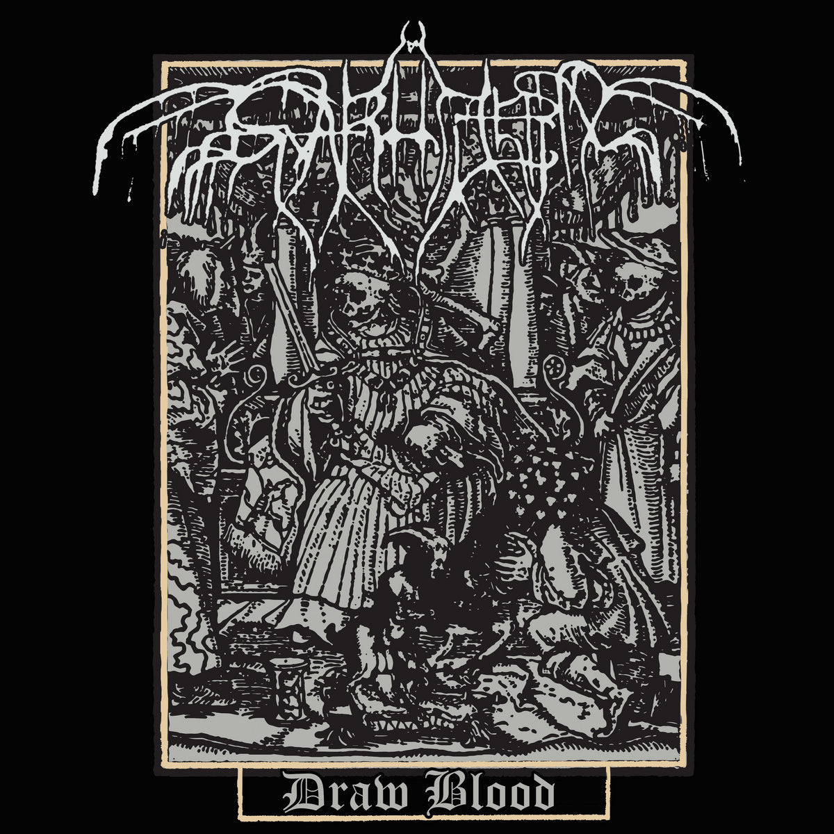 SVARTTJERN - Draw Blood LP (SILVER)