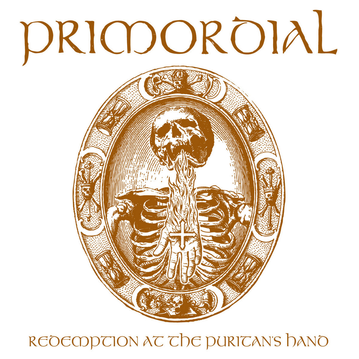PRIMORDIAL - Redemption At The Puritans Hand 2LP (CLEAR/BROWN)
