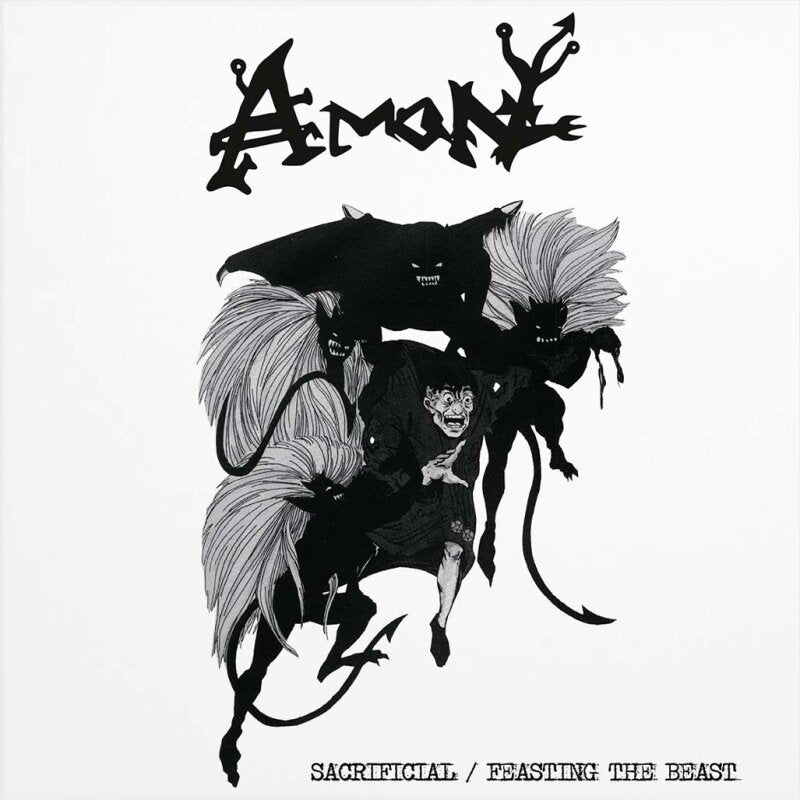 AMON (DEICIDE) – Sacrificial / Feasting The Beast LP (MARBLE)