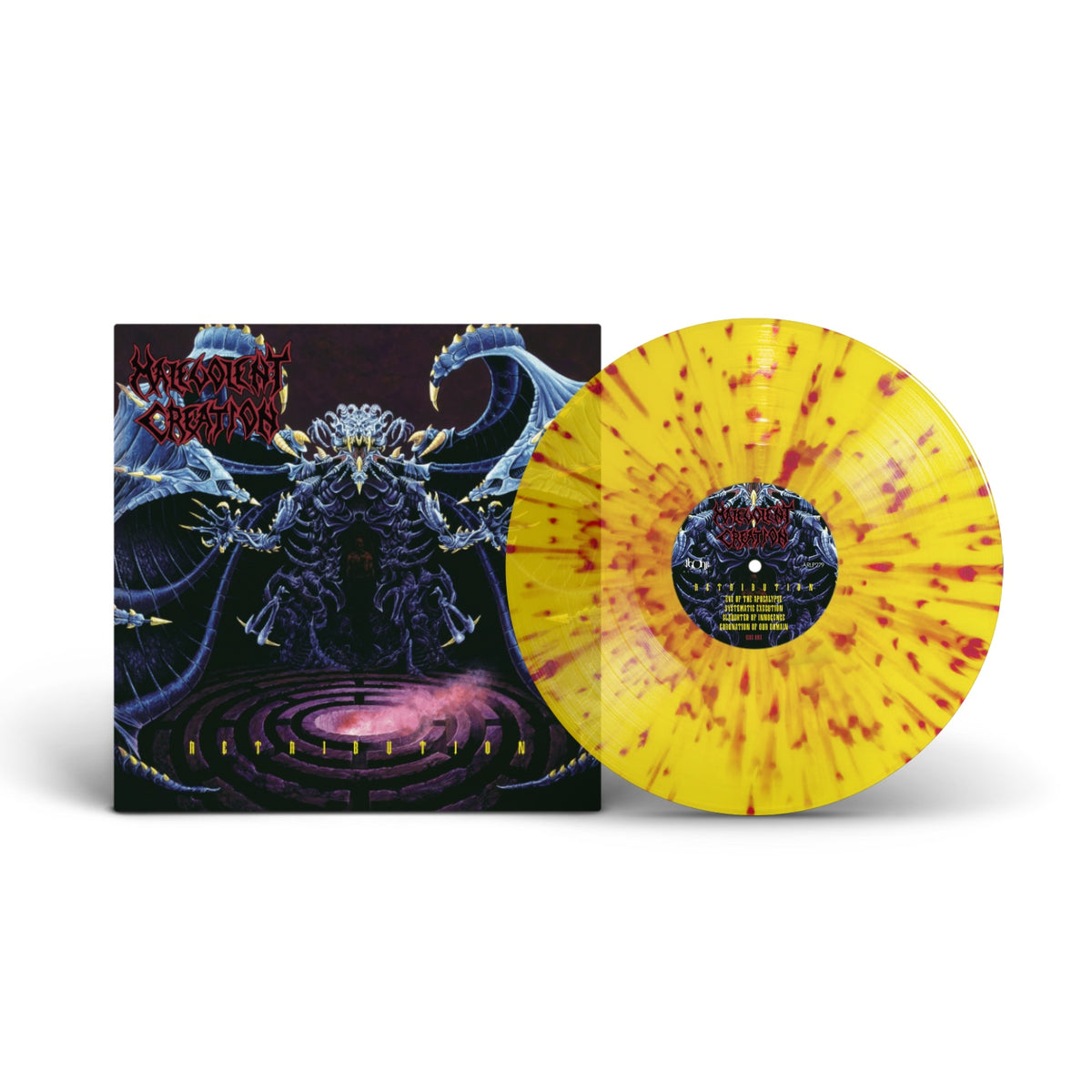 MALEVOLENT CREATION - Retribution LP (SPLATTER) (PREORDER)