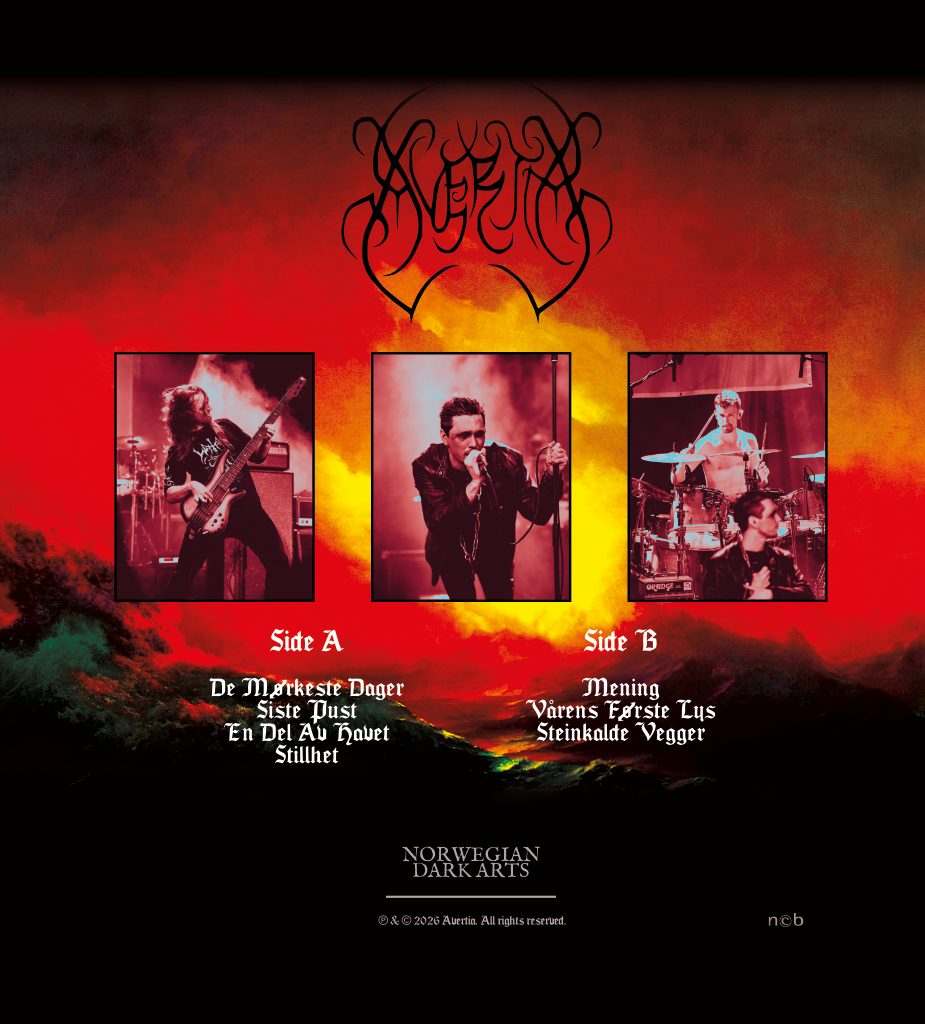 AVERTIA - De Mørkeste Dager LP (PREORDER)