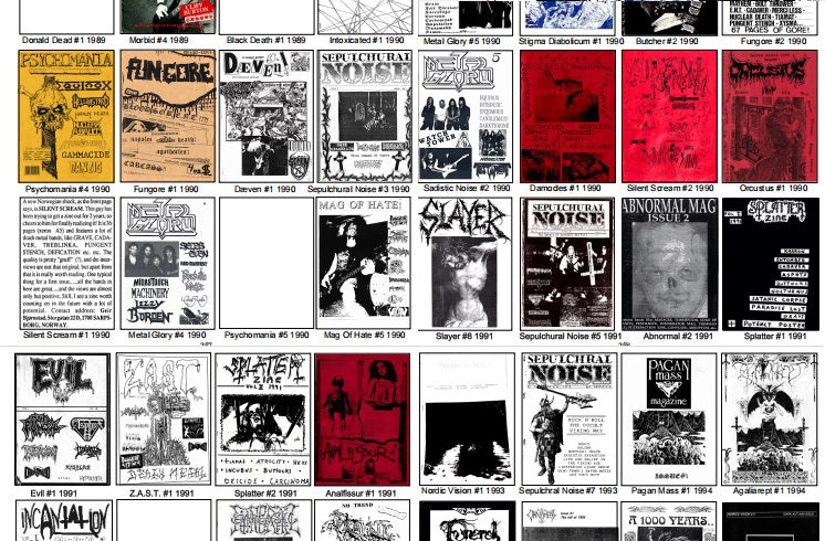 FØDT DØDT - Norsk Death Metal 1986-1999 BOOK