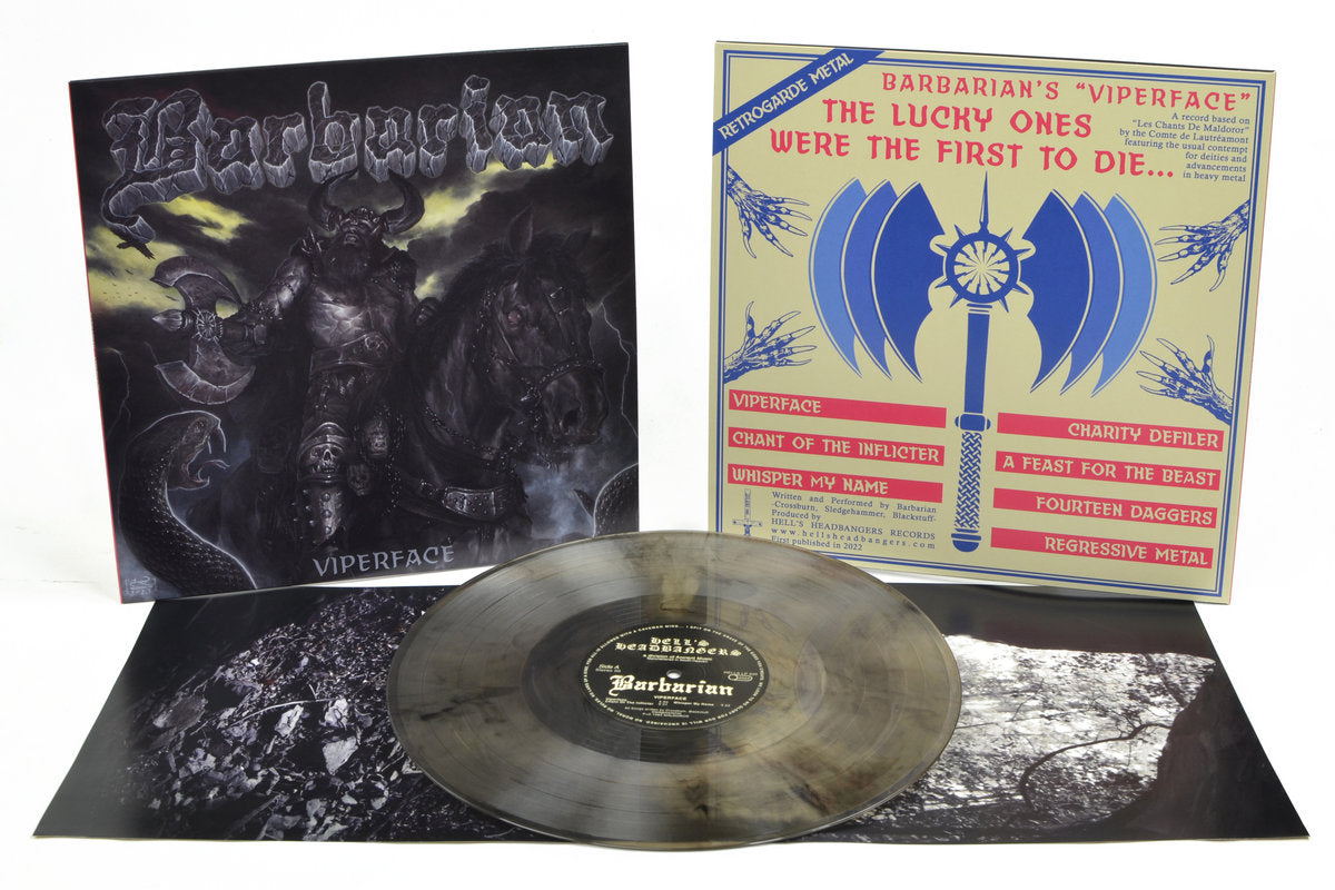 BARBARIAN - Viperface LP (MARBLE)