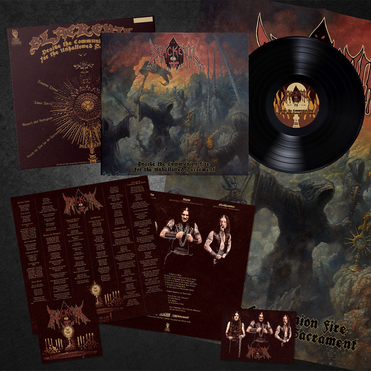 BLACKEVIL - Praise The Communion Fire For The Unhallowed Sacrament LP