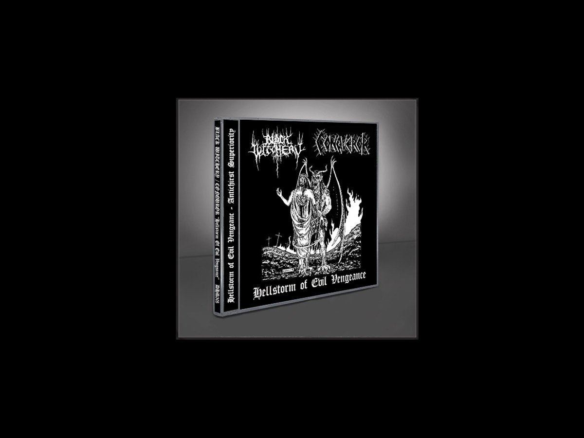 BLACK WITCHERY / CONQUEROR - Hellstorm Of Evil Vengeance CD