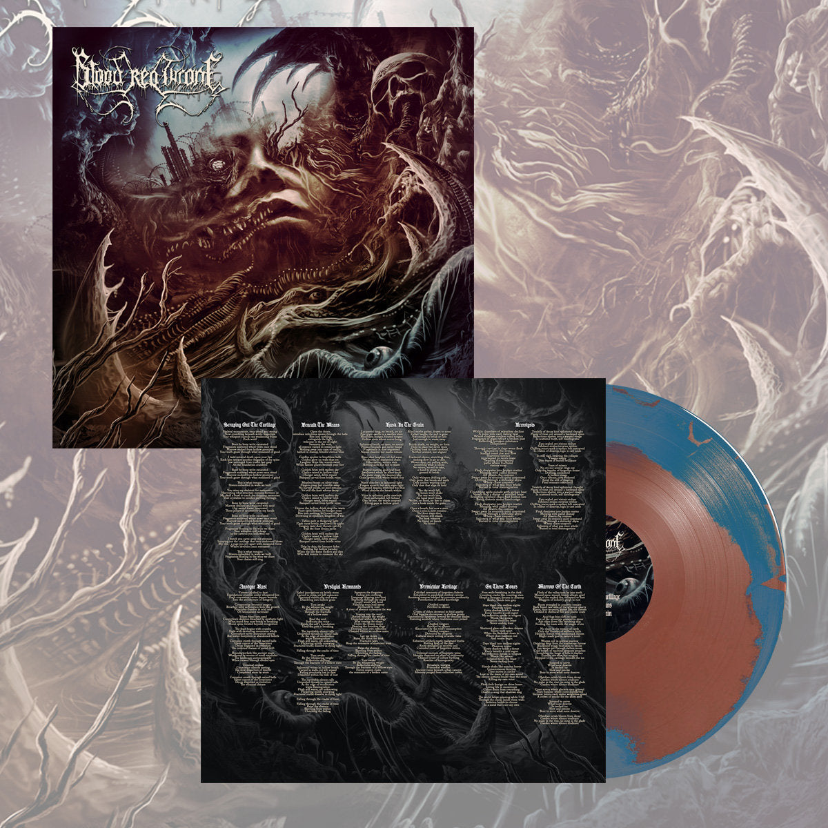 BLOOD RED THRONE - Siltskin LP (SWIRL) (PREORDER)