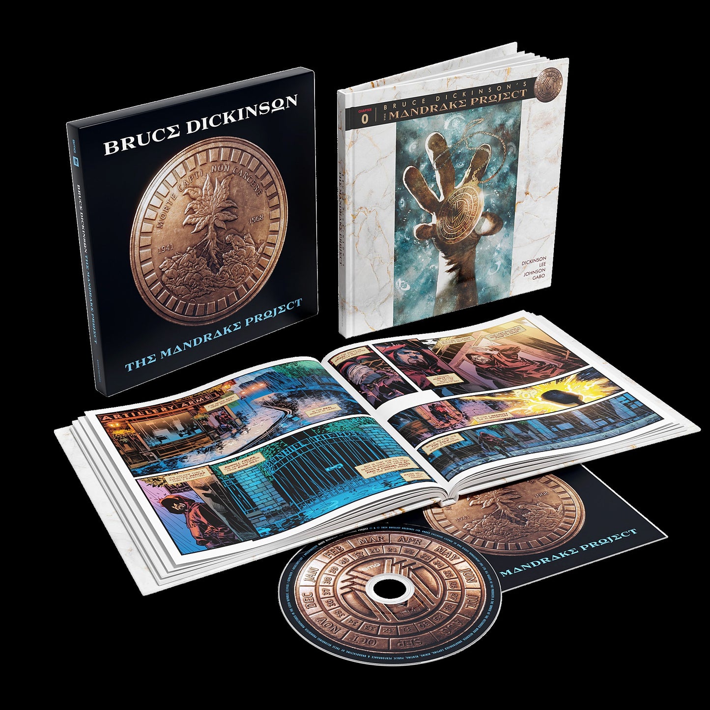 BRUCE DICKINSON - The Mandrake Project CD MEDIABOOK