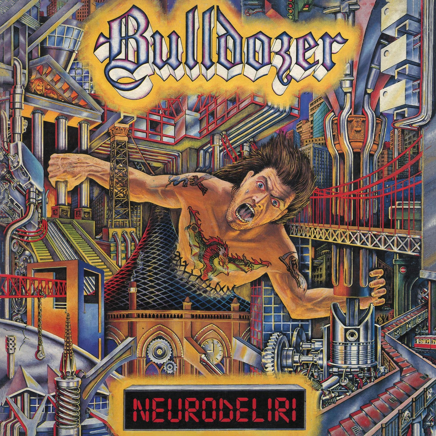 BULLDOZER - Neurodeliri LP (SPLATTER)