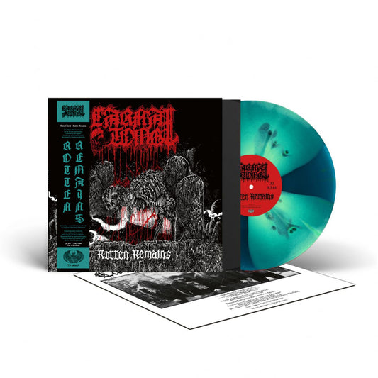 CARNAL TOMB - Rotten Remains LP (Turquoise) PREORDER