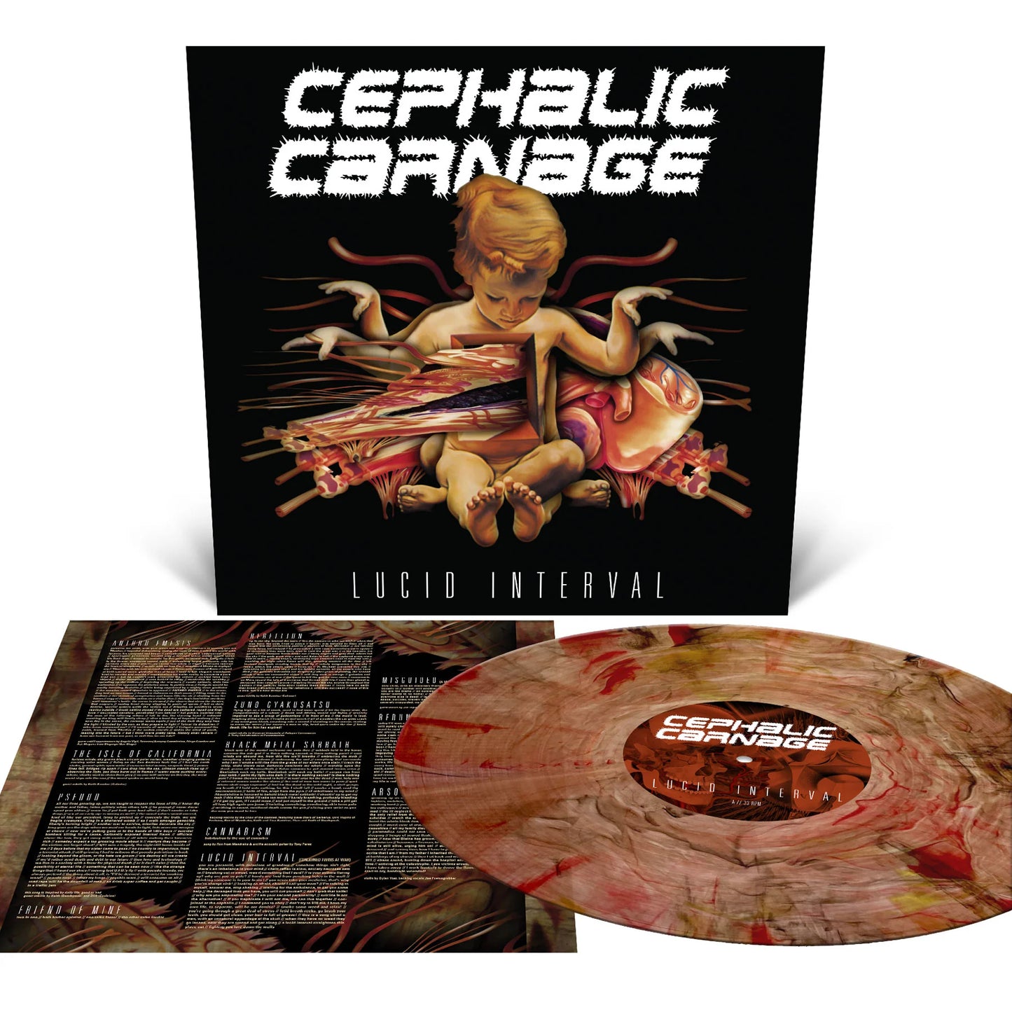 CEPHALIC CARNAGE - Lucid Interval LP (MARBLE)