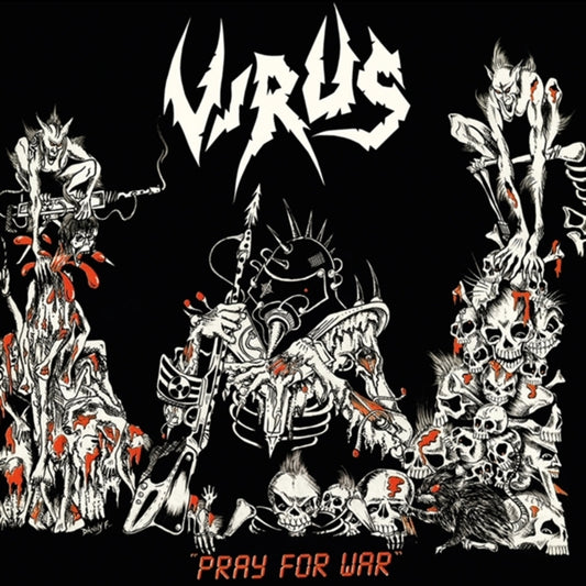 VIRUS - Pray For War LP (SPLATTER)