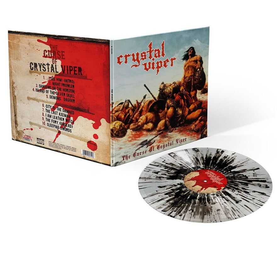 CRYSTAL VIPER - The Curse Of Crystal Viper LP (SPLATTER)