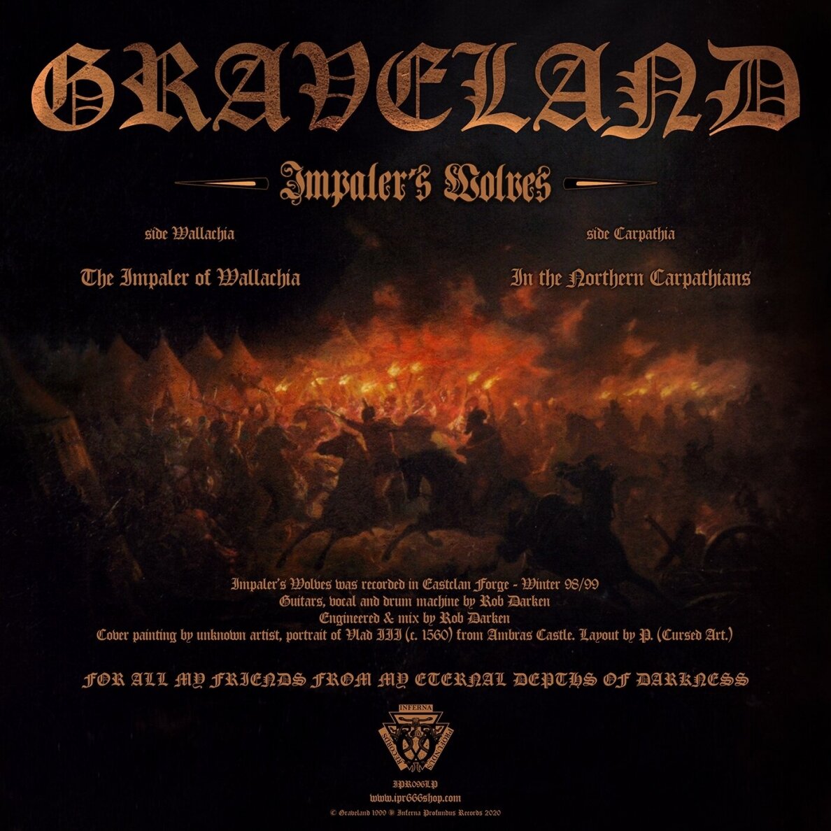 GRAVELAND - Impaler's Wolves LP (PREORDER)