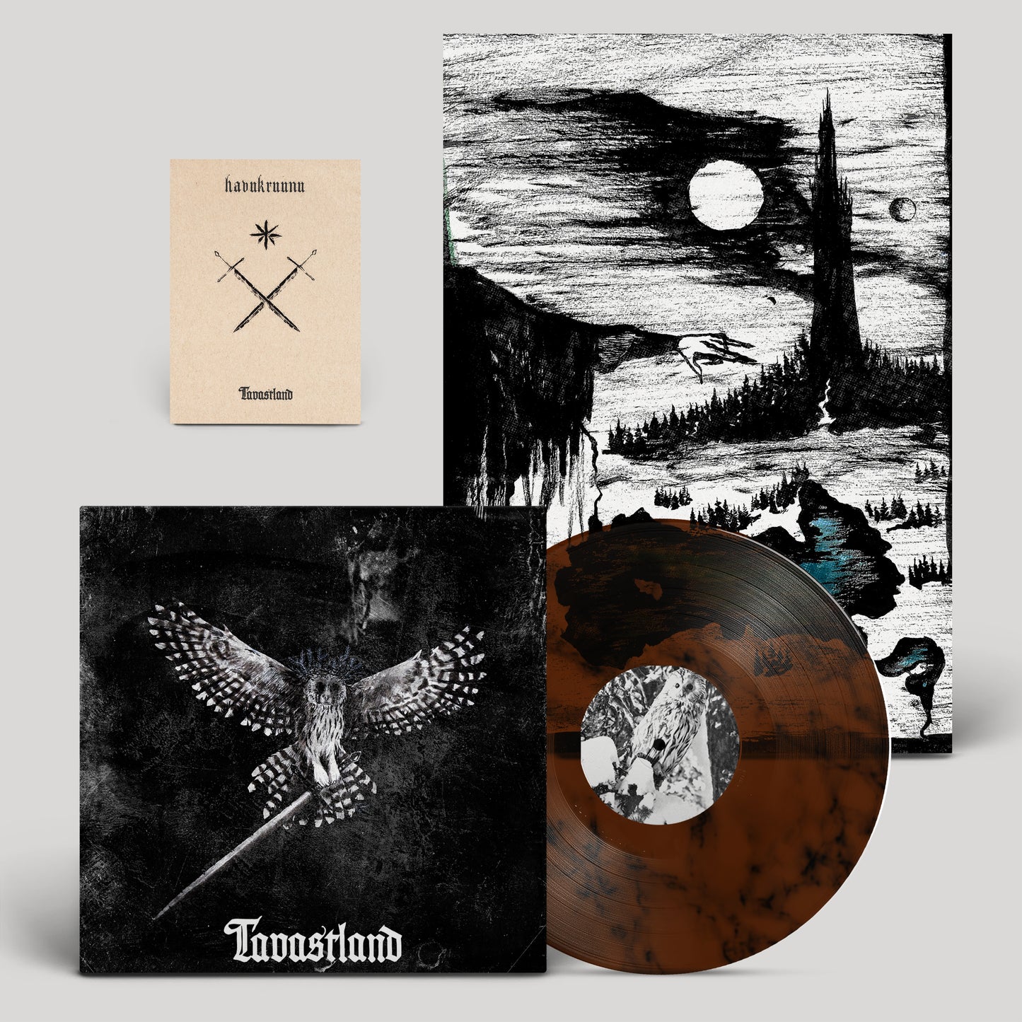 HAVUKRUUNU - Tavastland LP (SMOKE)