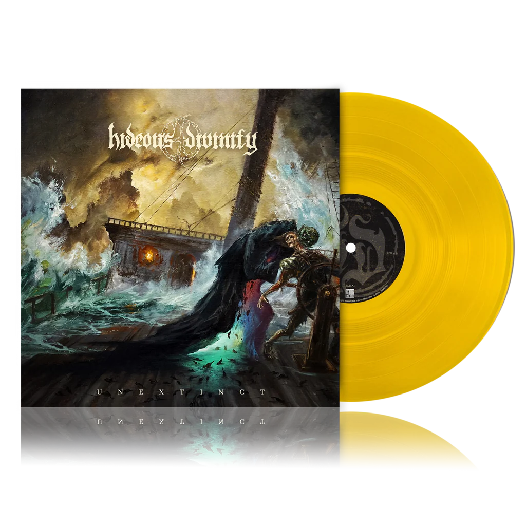 HIDEOUS DIVINITY - Unextinct LP (YELLOW)