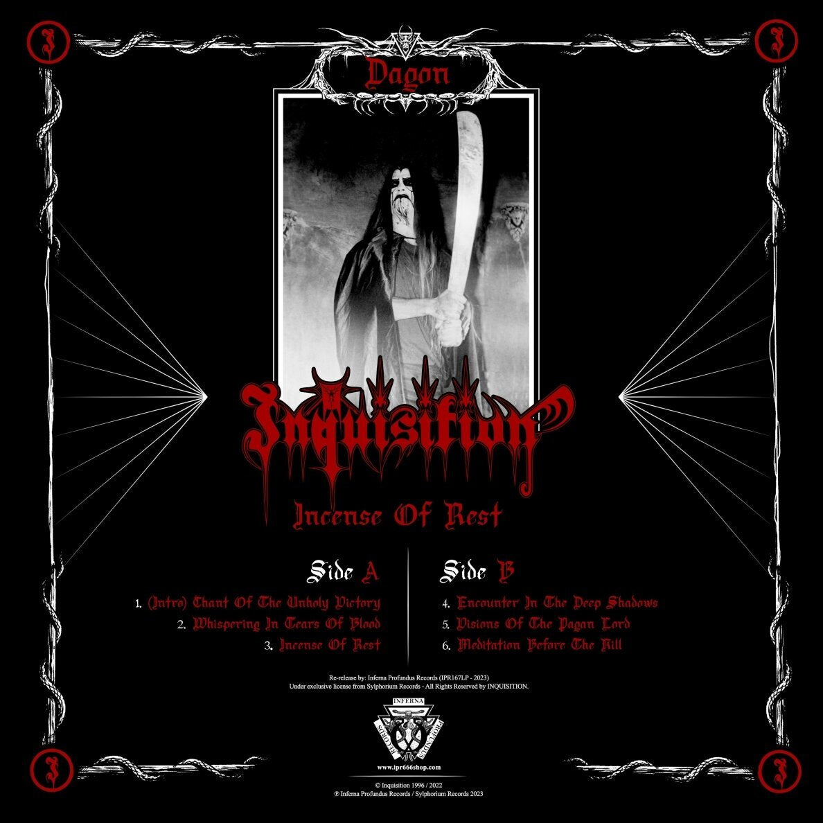 INQUISITION - Incense Of Rest LP