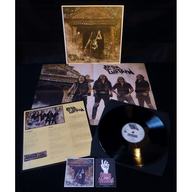 IRON CURTAIN - Danger Zone LP