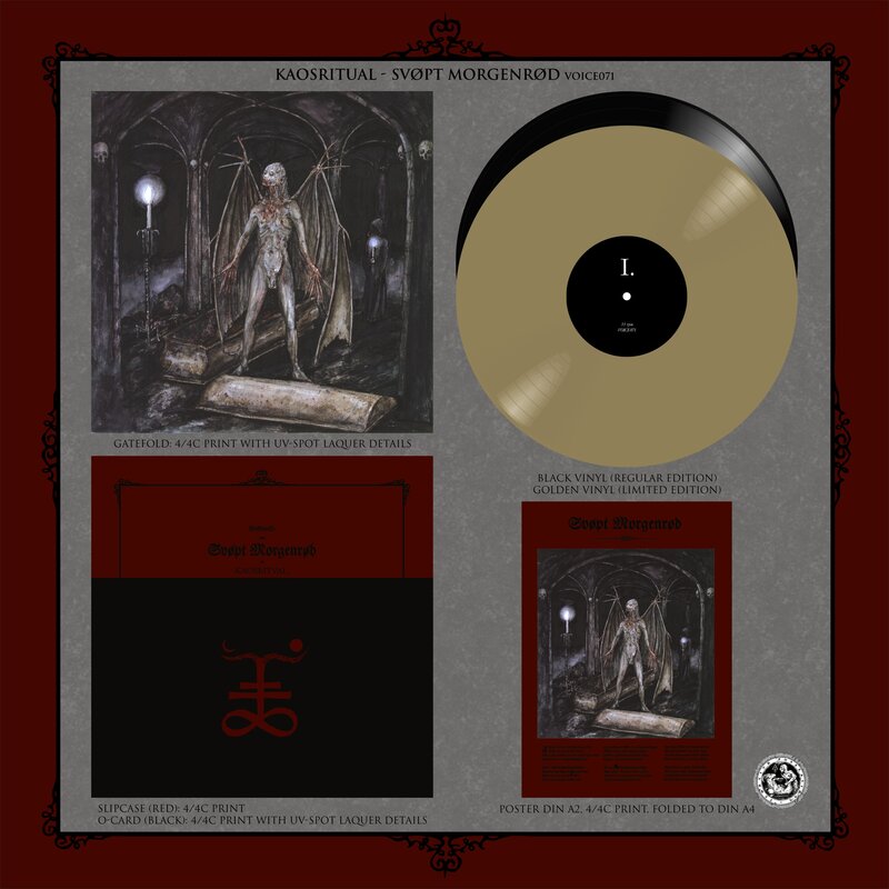 KAOSRITUAL - Svøpt Morgenrød LP