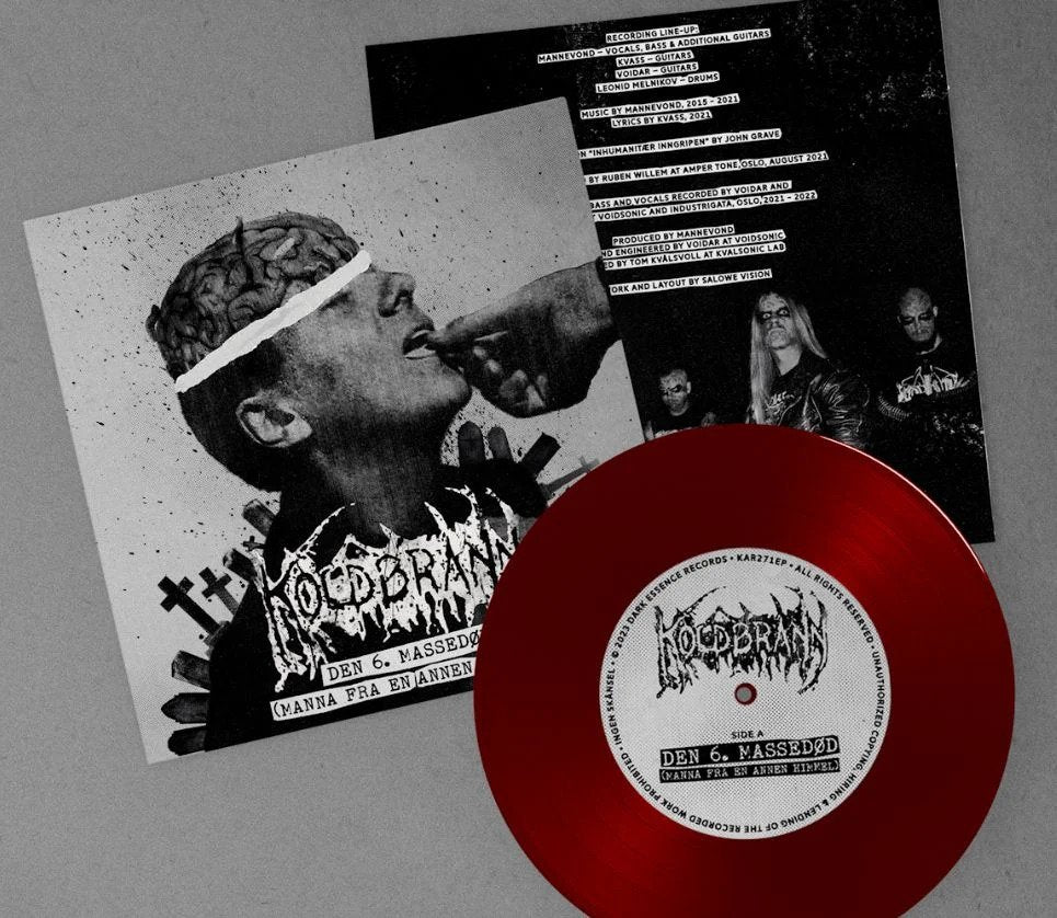 KOLDBRANN- Den 6. Massedød (Manna fra en annen Himmel) 7'' EP