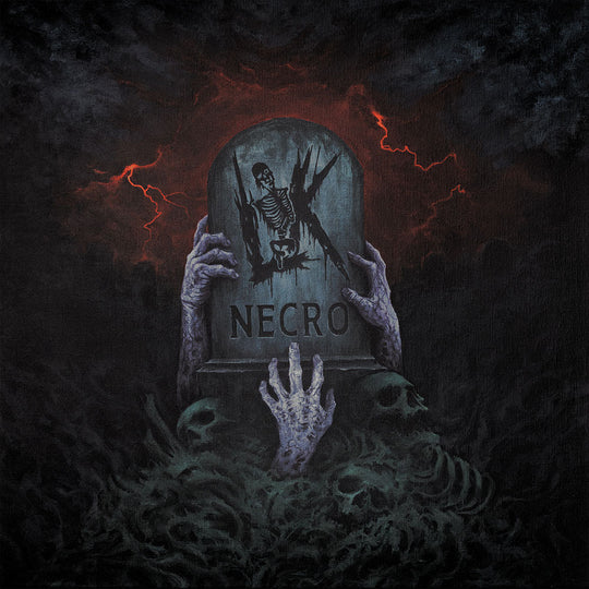 LIK - Necro LP (VIOLET / BLUE MARBLE)