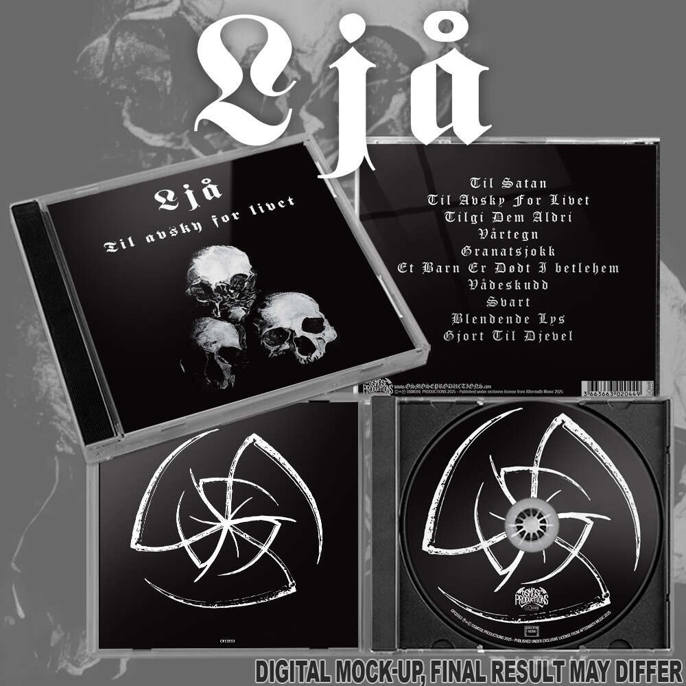 LJÅ - Til Avsky For Livet CD (PREORDER)