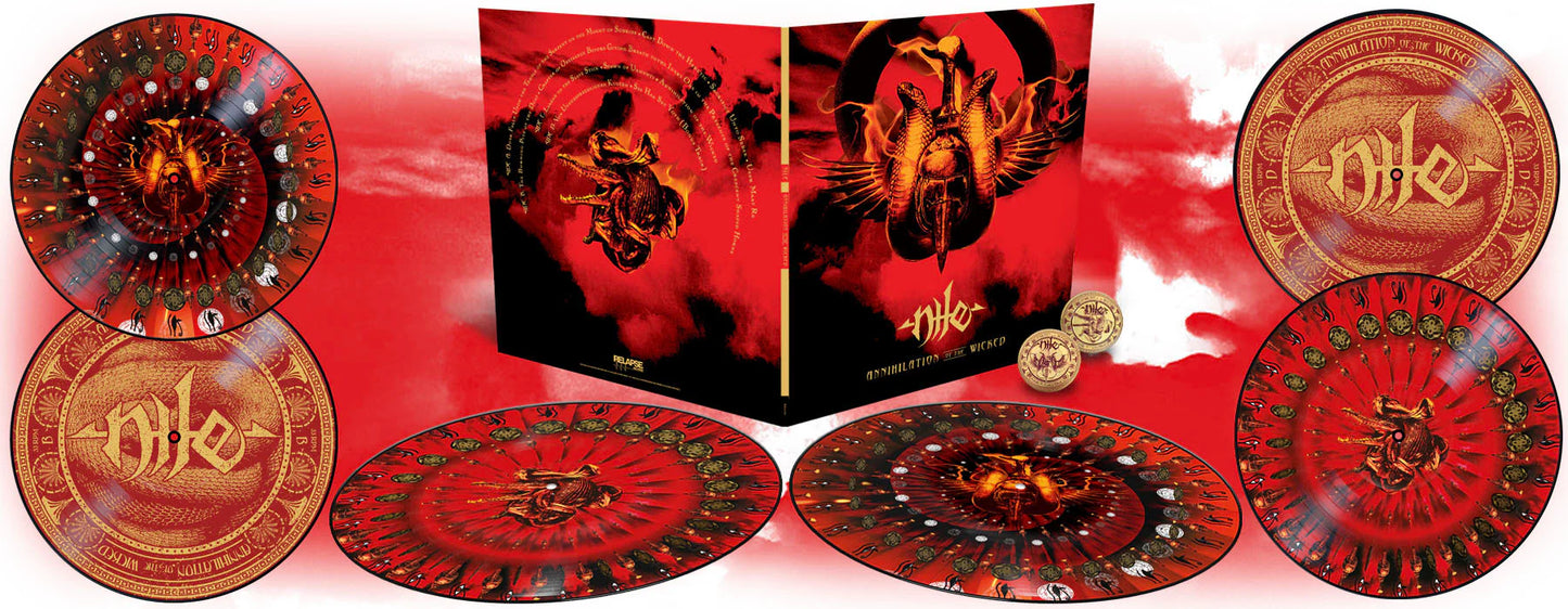 NILE - Annihilation of the Wicked 20th Anniversary Zoetrope Edition 2LP