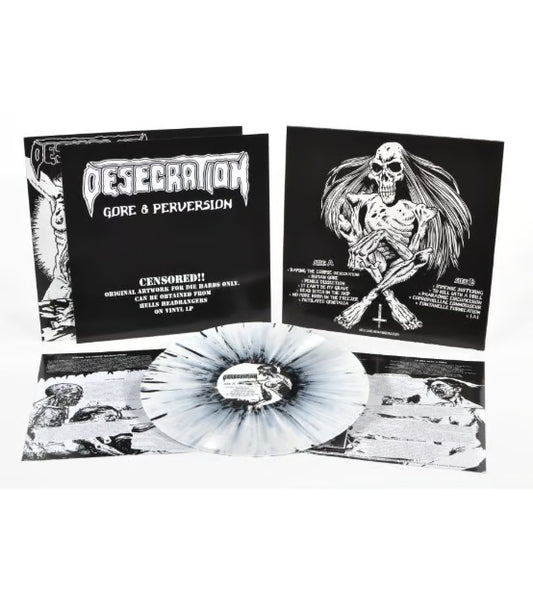 DESECRATION - Gore & Perversion LP (SPLATTER)