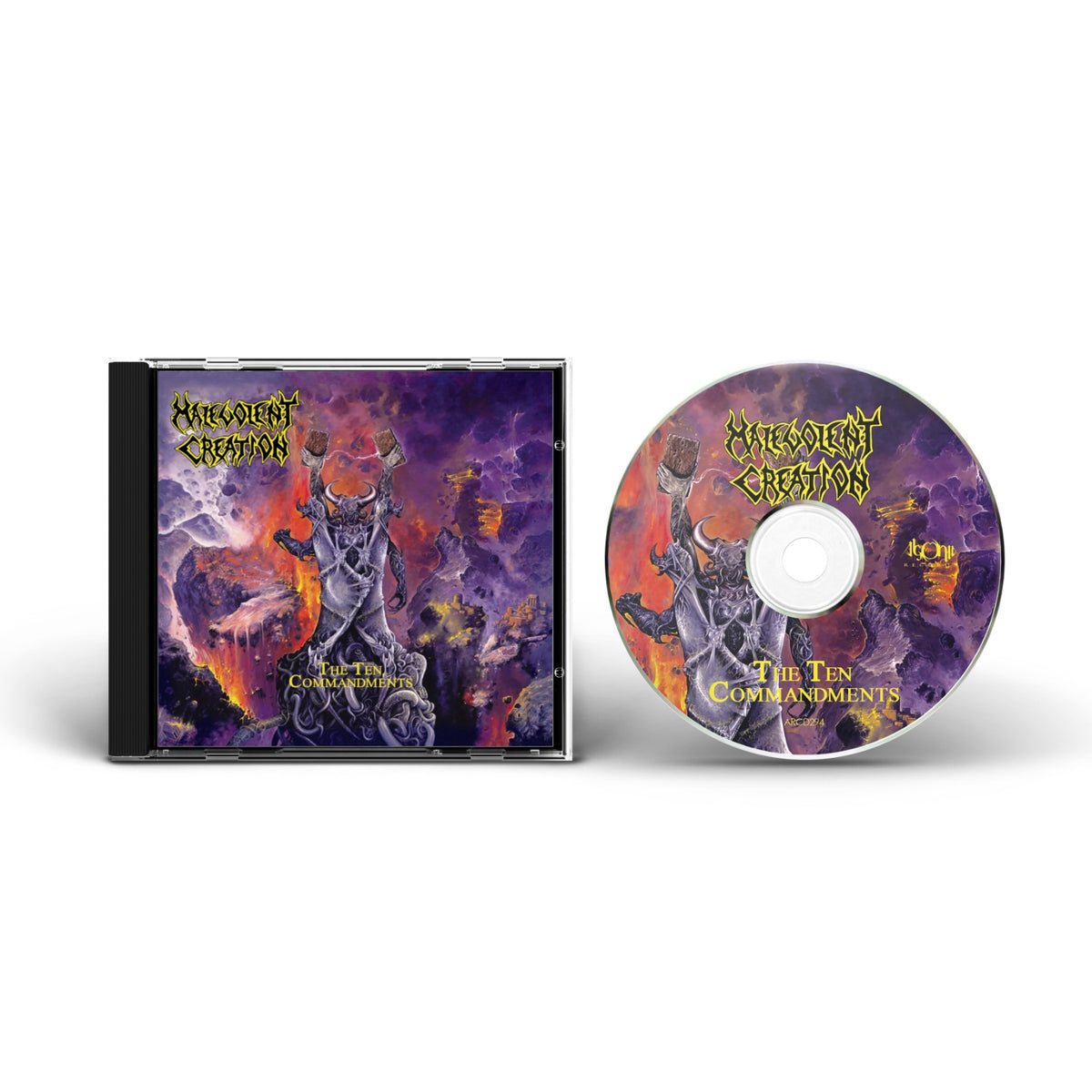MALEVOLENT CREATION - The Ten Commandments CD (PREORDER)